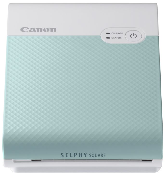Square Fotodrucker QX10 4549292158113 Canon Selphy mintgrün |